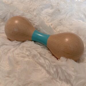 Lovevery Wooden Teal Rattle